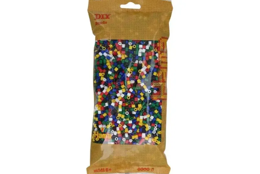 midi perler 6000stk mix 66>Hama