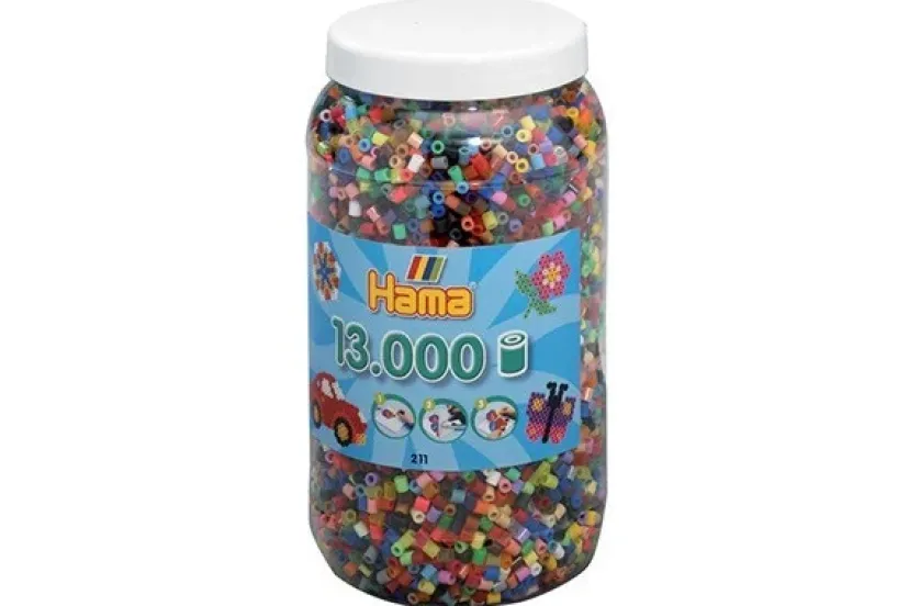 midi perler 13000stk mix 68>Hama Best