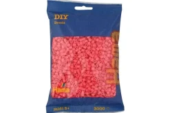 midi perler 3000stk pastel rød>Hama Discount