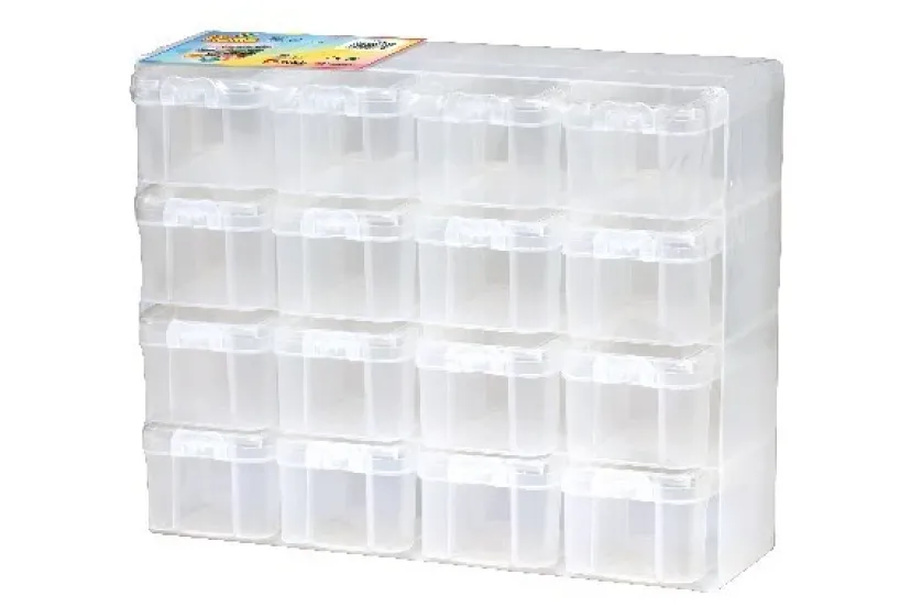 opbevaringsboks stor, tom 16 rum>Hama Sale
