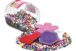 perler 4000stk + 3 stiftplader ass>Hama Online