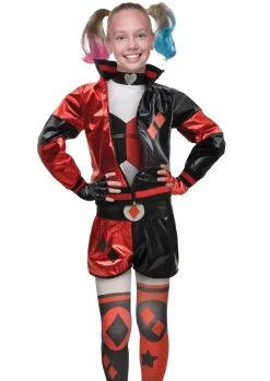 Harley Quinn kostume str. 10-12 år> Hot