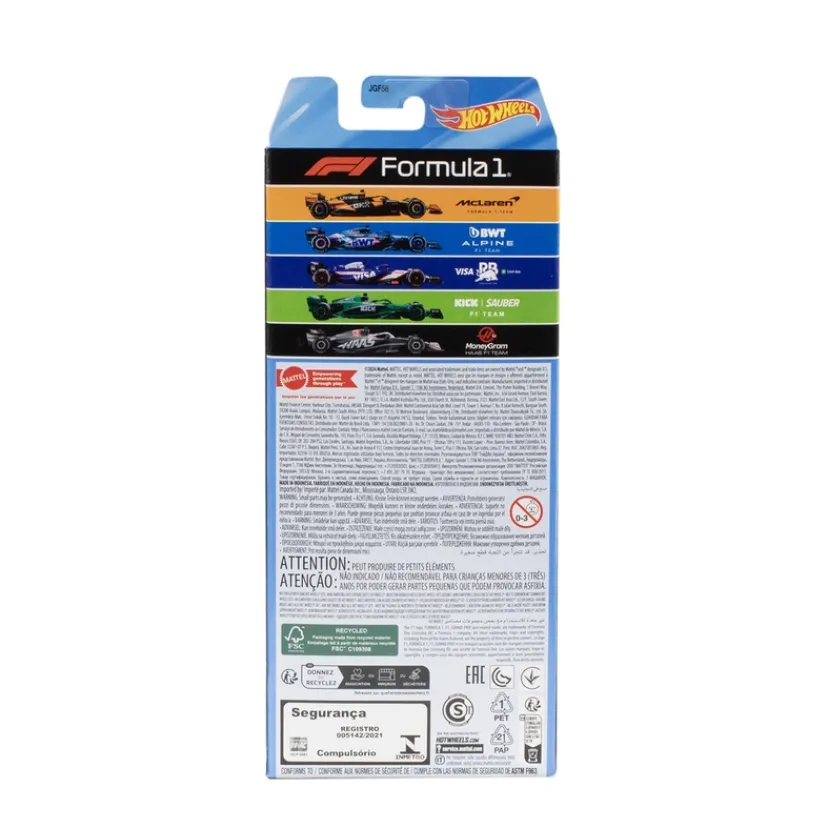 F1 Racing 5 Pak>Hot Wheels Hot