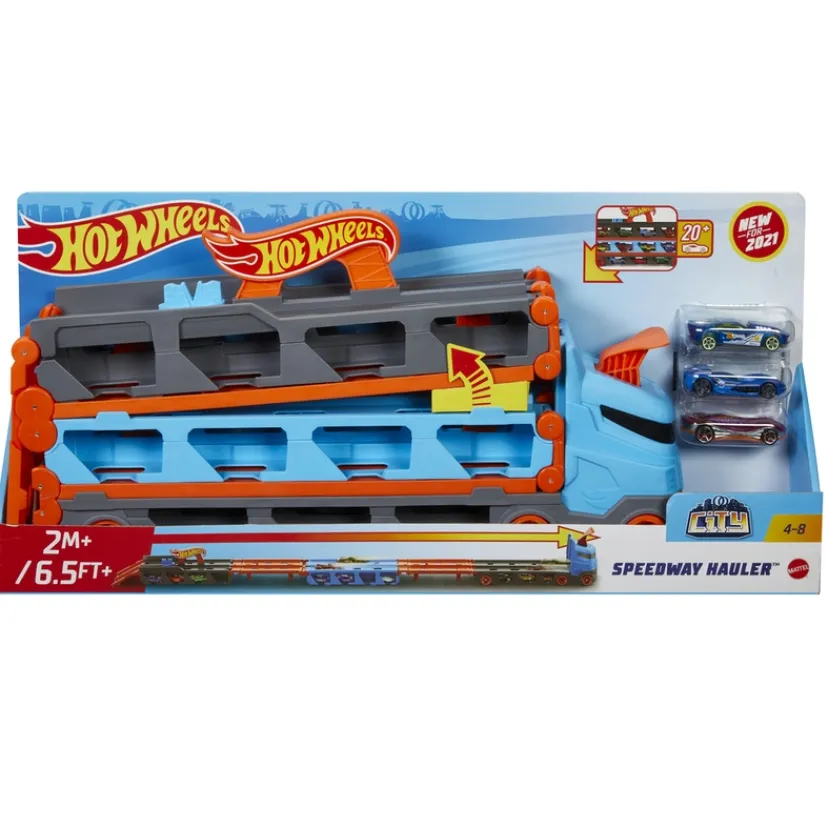 Speedway Hauler>Hot Wheels New