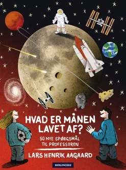 Hvad er månen lavet af?> Sale