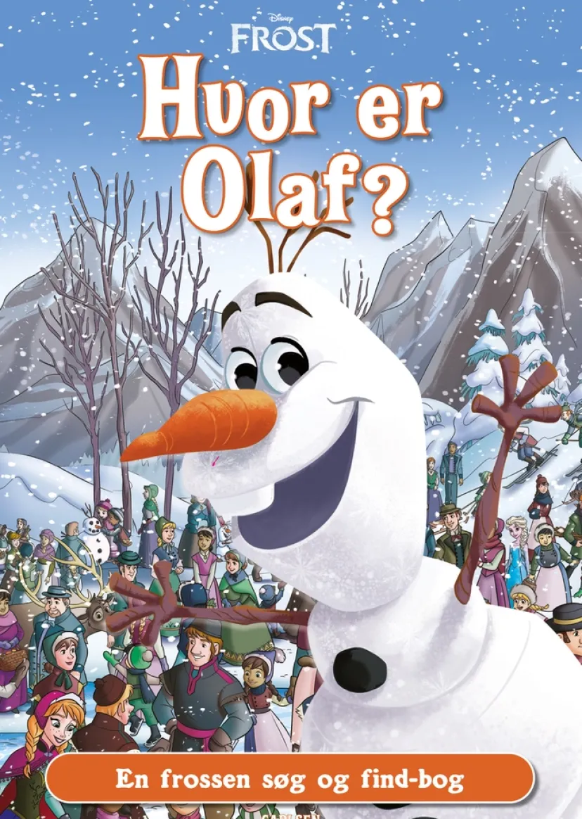 Hvor er Olaf? En søg og find-bog> New