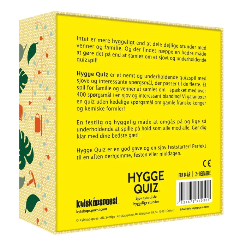 Hygge Quiz>Spil Clearance