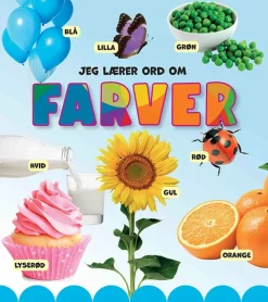 Jeg lærer ord om farver> Best