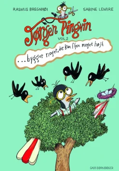 Jørgen Pingvin bygger noget, der kan flyve meget højt> Outlet