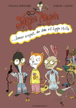Jørgen Pingvin limer noget, der ikke vil ligge stille> Discount
