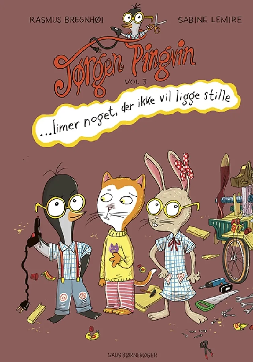 Jørgen Pingvin limer noget, der ikke vil ligge stille> Discount
