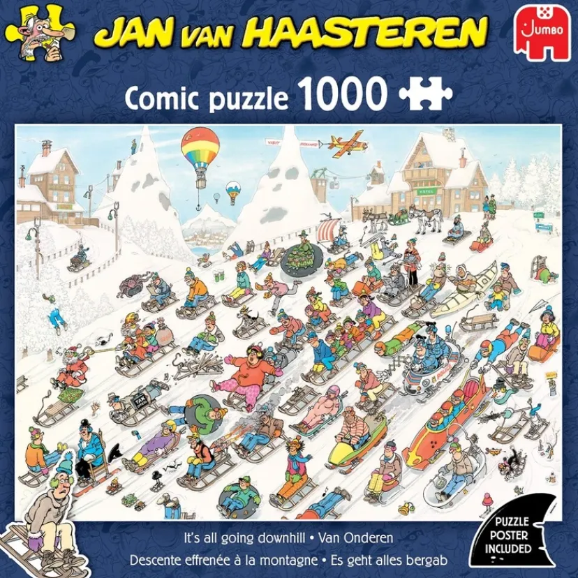 JvH It's all going downhill 1000 brikker>Jan Van Haasteren Outlet
