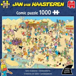 JvH Sand Sculptures 1000 brikker>Jan Van Haasteren New