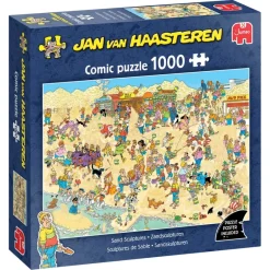 JvH Sand Sculptures 1000 brikker>Jan Van Haasteren New