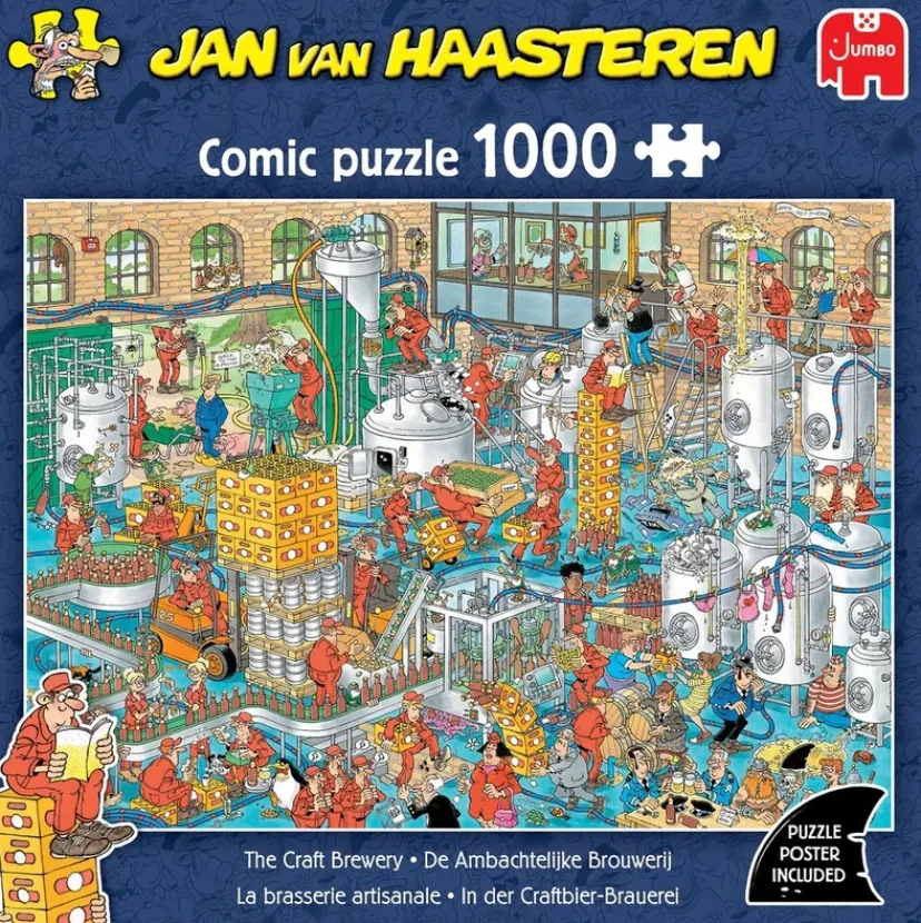JvH The Craft Brewery 1000 brikker>Jan Van Haasteren New