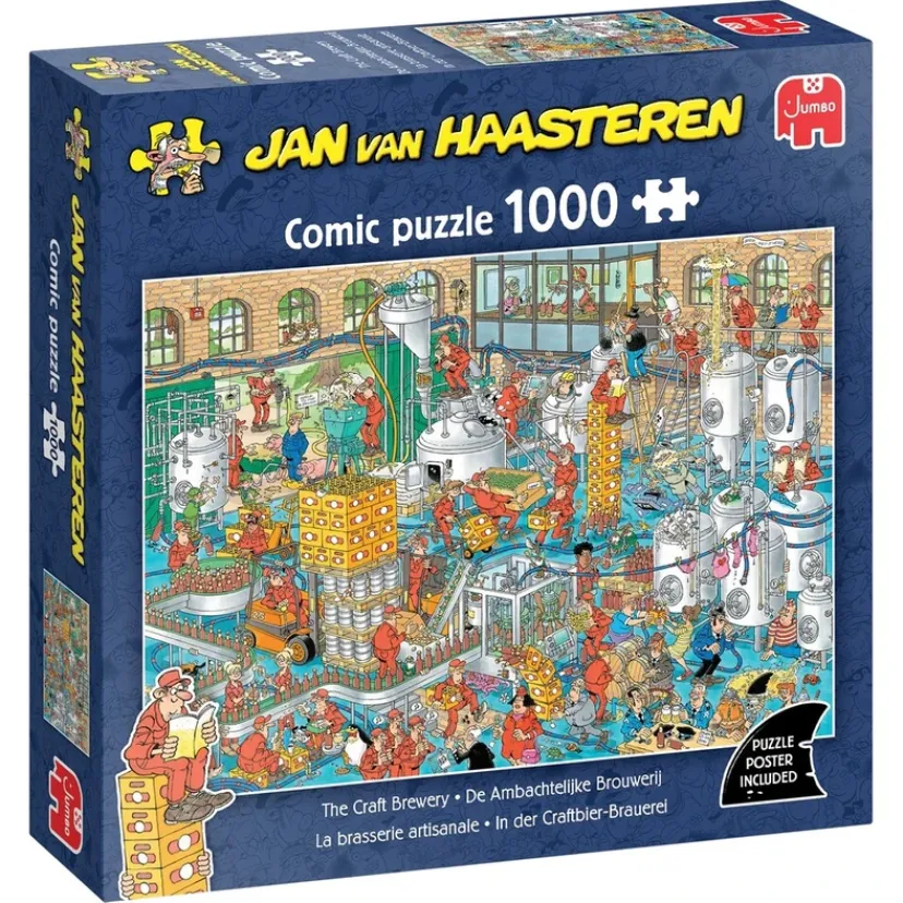 JvH The Craft Brewery 1000 brikker>Jan Van Haasteren New