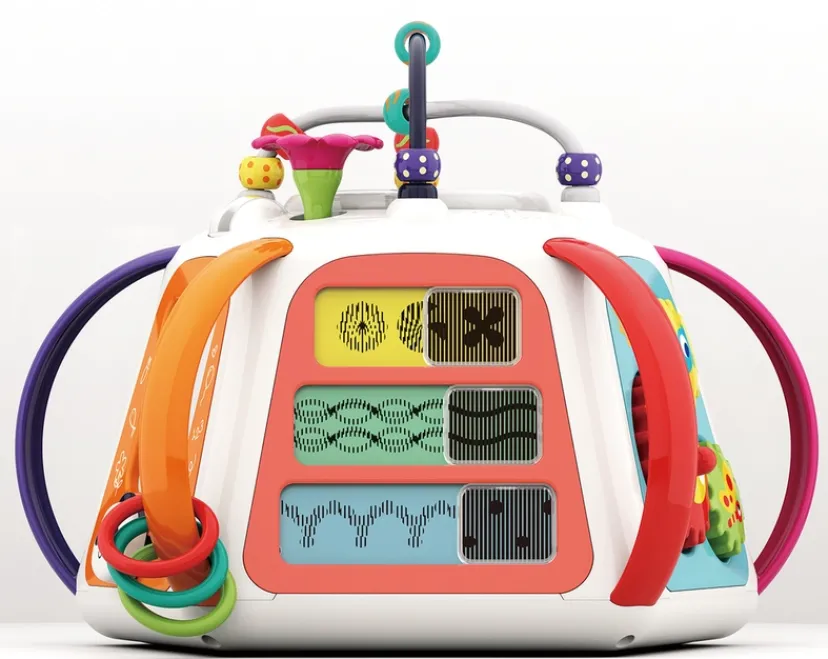 Kinder and Kids Aktivitetspyramide med spil, lys og lyd>KINDERANDKIDS Online