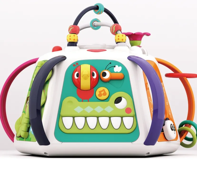 Kinder and Kids Aktivitetspyramide med spil, lys og lyd>KINDERANDKIDS Online