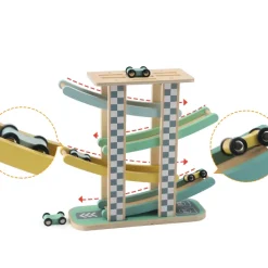 Kinder and Kids Bilbane med biler, 4 stk>KINDERANDKIDS Online