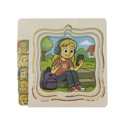 Kinder and Kids Lag-puslespil, Pigeliv><noscript><img width=