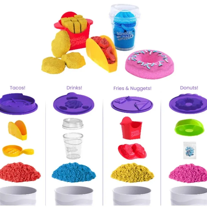 Kinetic Sand Lækre Godter Overraskelser ass> Best