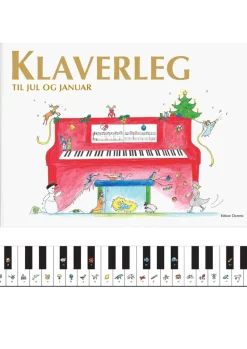 Klaverleg til jul og januar> New