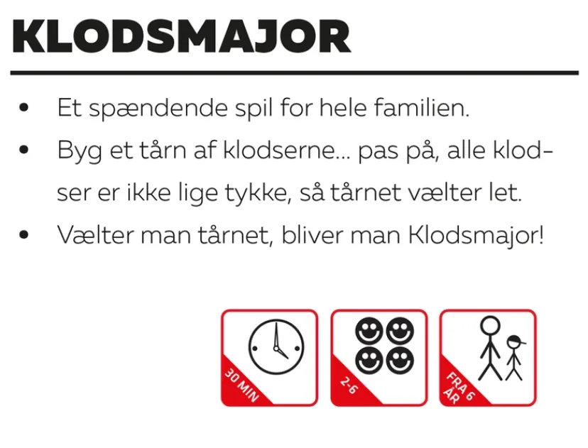 Klodsmajor>Spil New
