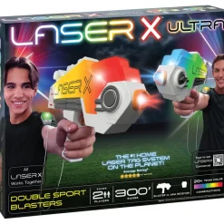 Laser X Blaster med lys og lyd. 2 stk> Sale