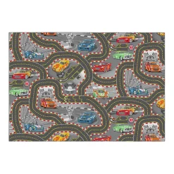 Legetæppe - Racer bane - 140 x 200 cm> Clearance