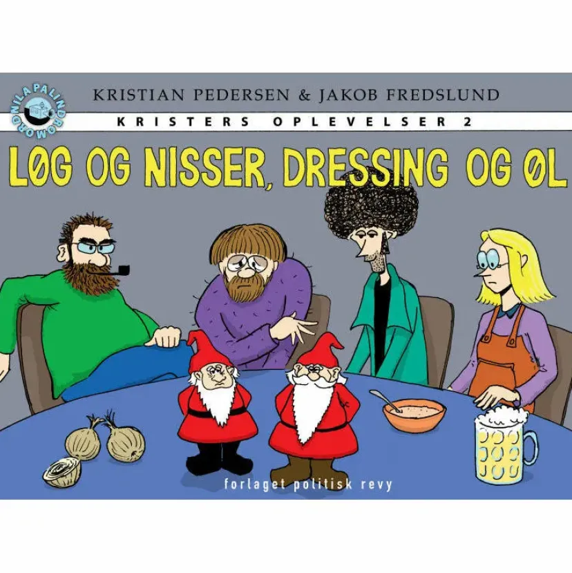 Løg og nisser, dressing og øl>
