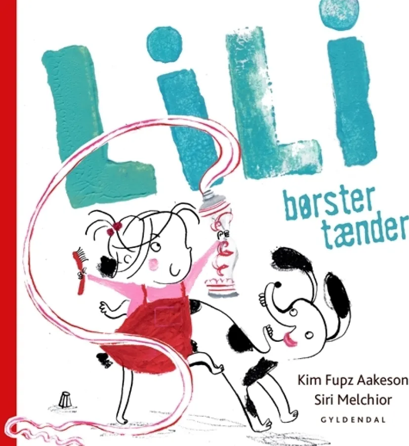 Lili børster tænder>