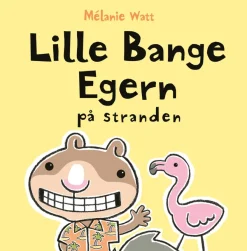 Lille Bange Egern på stranden>