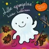 Lille spøgelse holder halloween>