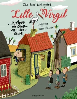 Lille Virgil hjælper en ene-og-alene stork>