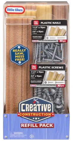Little Tikes Creative Construction træ, søm og skruer> Sale