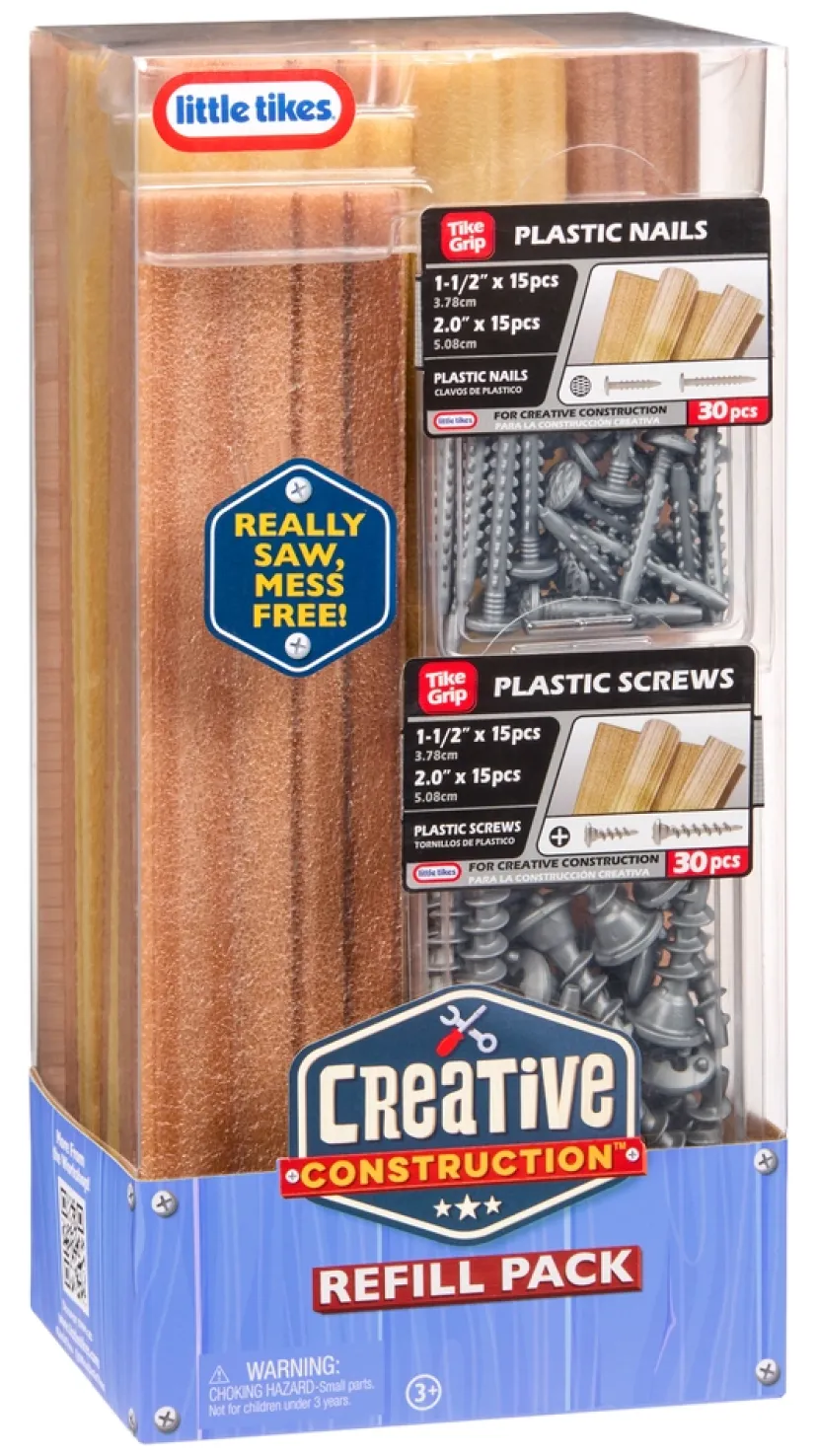 Little Tikes Creative Construction træ, søm og skruer> Sale