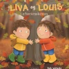 Liva og Louis i efterårsskoven> New