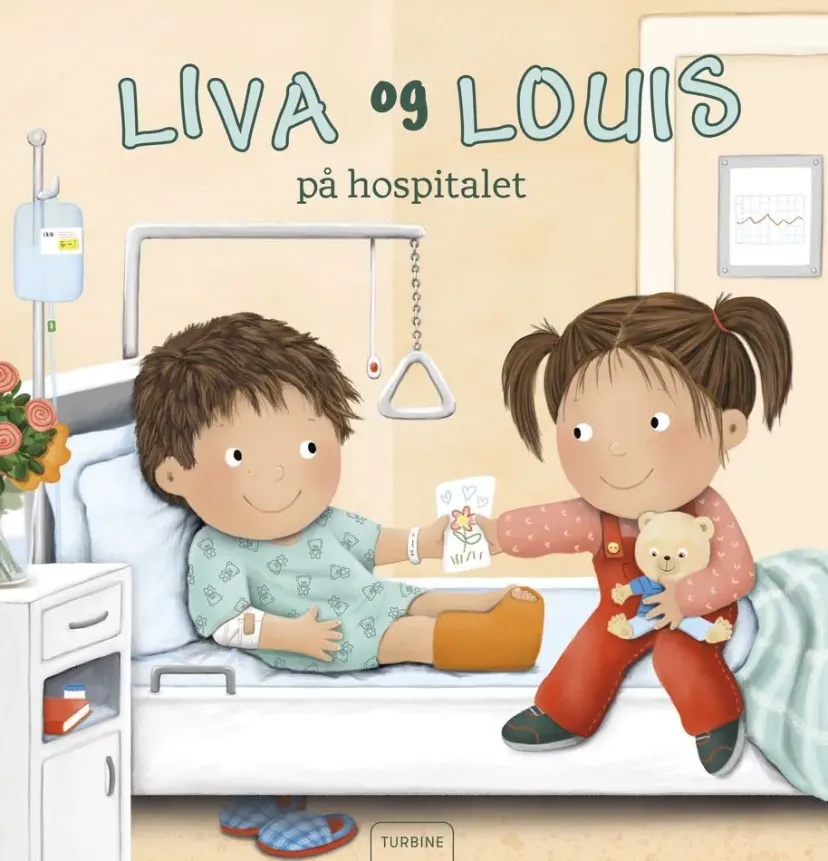 Liva og Louis på hospitalet>