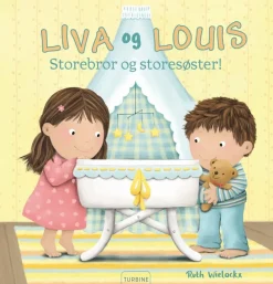 Liva og Louis. Storebror og storesøster!> New