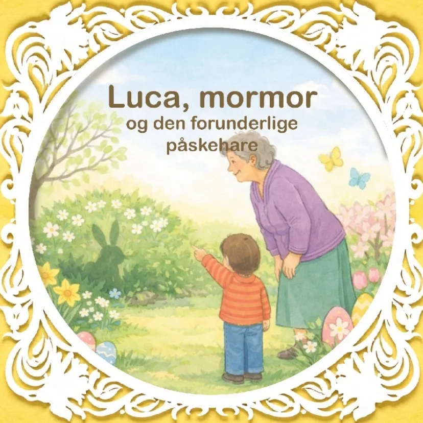 Luca, mormor og den forunderlige påskehare> New