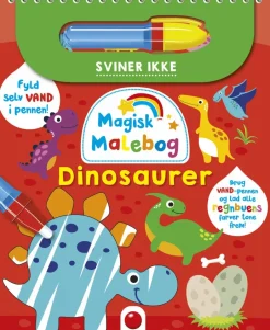 Magisk malebog: Dinosaurer>