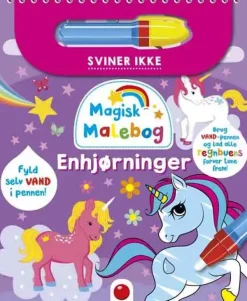 Magisk malebog: Enhjørninger>