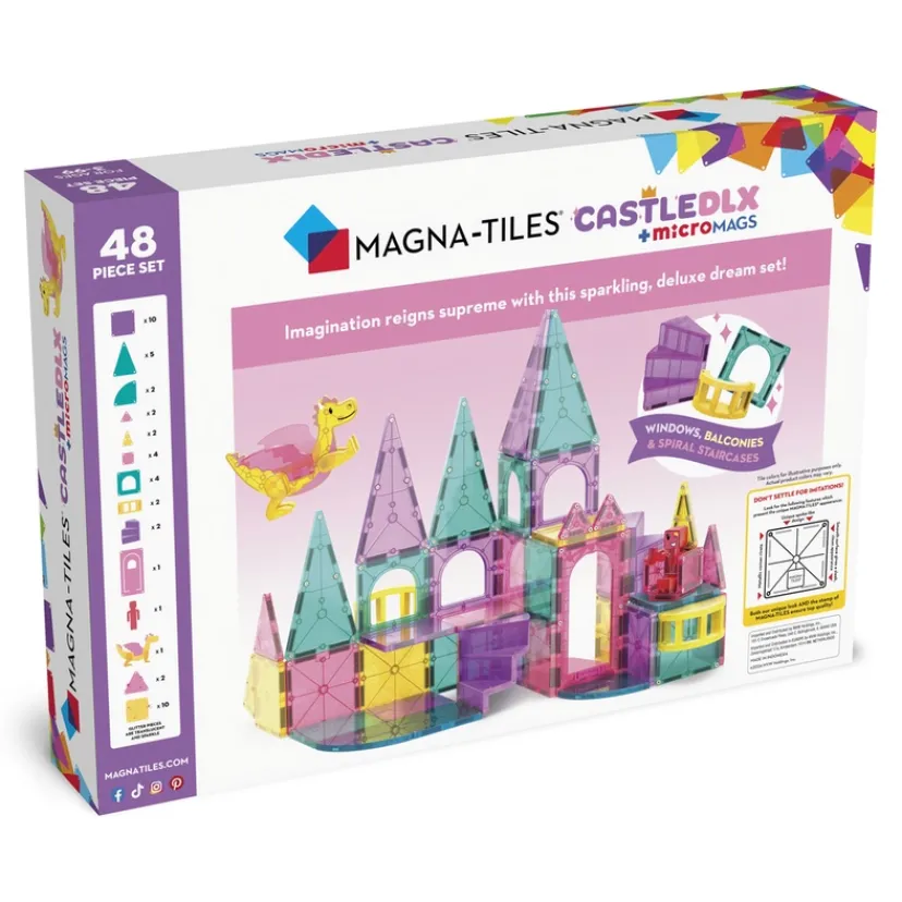 MAGNA-TILES Castle Deluxe 48 stk>MAGNATILES New