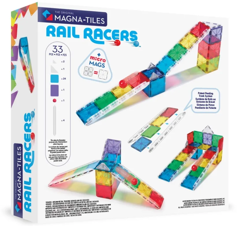 MAGNA-TILES Kuglebane 33 stk> Outlet