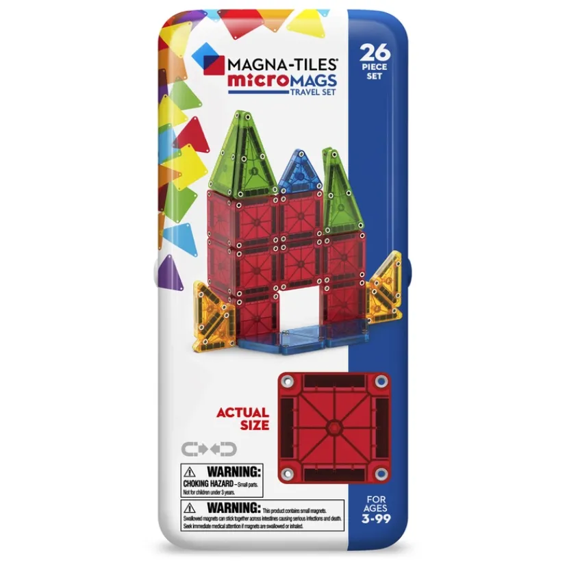 MAGNA-TILES micro MAGS Travel Tin case>MAGNATILES Best