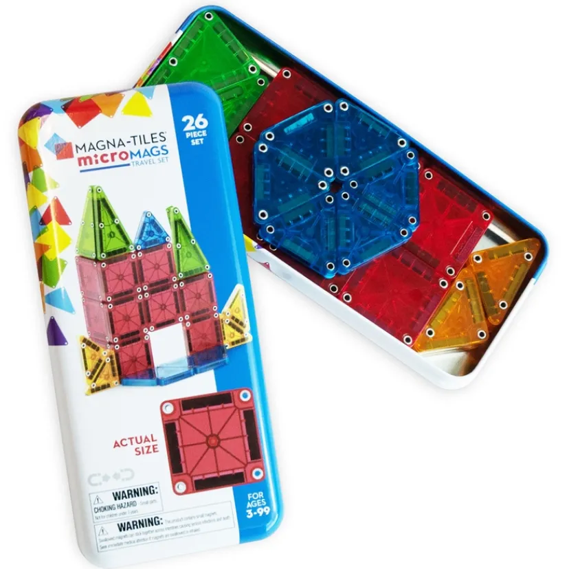 MAGNA-TILES micro MAGS Travel Tin case>MAGNATILES Best