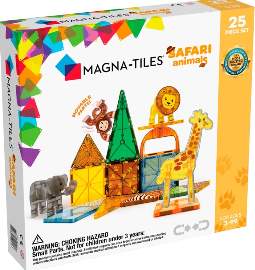 MAGNA-TILES Safari Animals 25 stk.>MAGNATILES Best
