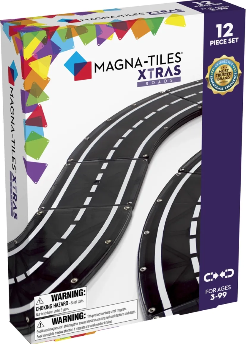 MAGNA-TILES XTRAS Roads 12 stk>MAGNATILES Best