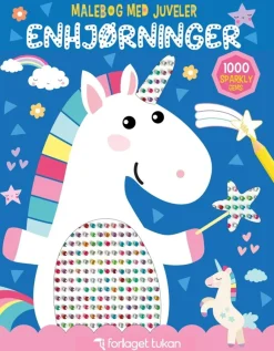 Malebog med juveler: Enhjørninger> Discount
