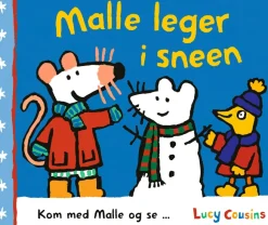 Malle leger i sneen> Best